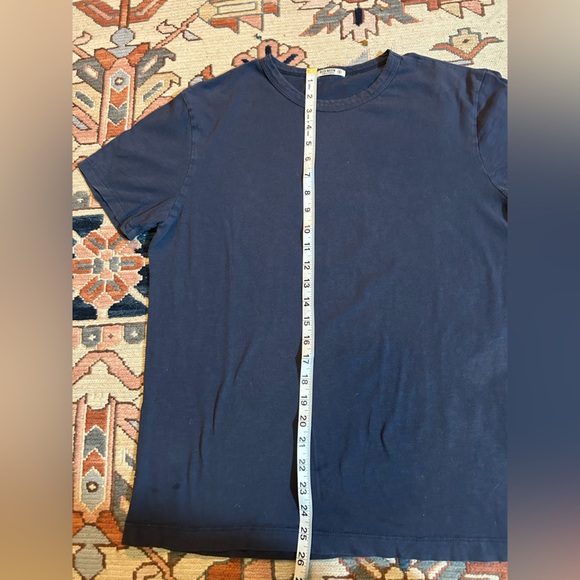 Buck Mason Men’s M Bundle Tee - Navy & Charcoal Soft Cotton USA Made - Picture 6 of 9